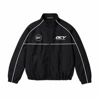 Ensemble de survêtement 2 pièces DCY – Veste et pantalon de sport – Survêtement de course coupe-vent en nylon/polyester – Marque privée