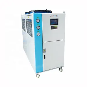 35KW Cooling Capacity Industrial Air Cooled Water Chiller / Oil Chiller / Solution Chiller 10 Tons