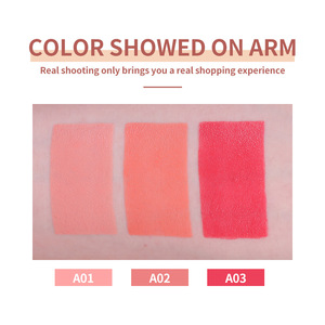 Cosméticos Transfronterizos: Barra de Colorete Líquido de Doble Uso para Labios y Mejillas con Aplicador de Esponja Tipo Pluma Iluminadora 50ml Comercio Exterior - Product Image 4