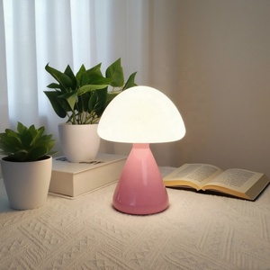 Lámpara de cabecera <span class=keywords><strong>para</strong></span> habitación matrimonial, lámpara perpetua de alta gama <span class=keywords><strong>para</strong></span> crear ambiente en el <span class=keywords><strong>dormitorio</strong></span>, lámpara decorativa, lámpara LED de escritorio, lámpara con forma de hongo - Product Image 3