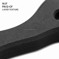 Châssis de drone MJF imprimé en 3D en nylon PA12-CF fibre de carbone, prototype de R&D UAV Multi Jet Fusion, personnalisé OEM