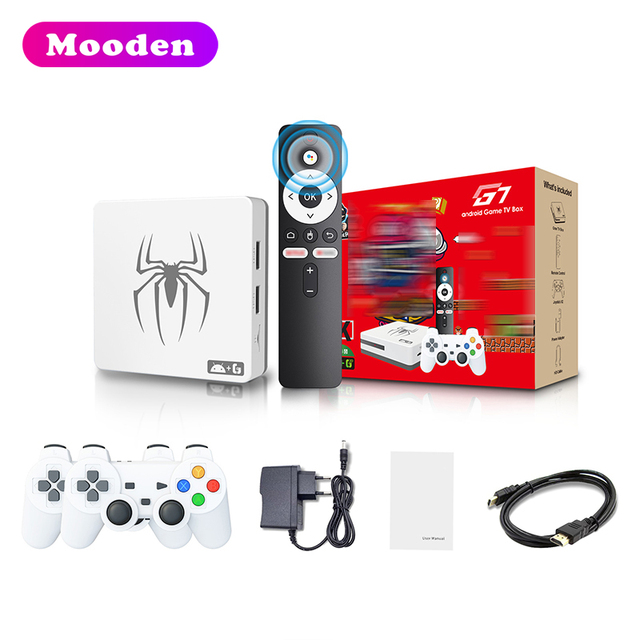 L G7 Game Stick 8K 3D Video Consoles 64GB Game TV Box Android Retro Classic Portable Gaming Console 20000+ Games