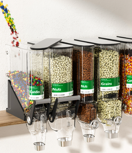 ECOBOX, recién llegado, dispensador de granos a granel montado en la pared, contenedor de gravedad, venta al por mayor, dispensador de dulces al por menor - Product Image 5