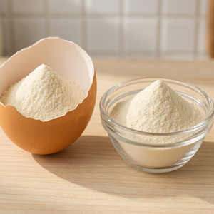 Poudre de membrane d'œuf sauvage tendance, ingrédient naturel fin de qualité supérieure, matériau de complément alimentaire de qualité alimentaire, recherche nutraceutique - Product Image 1