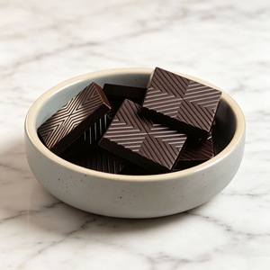 Chocolat noir royal solide en gros, cube de 60g - Collation saine pour la gestion du poids et une indulgence sans culpabilité - Product Image 2