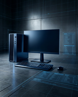 PC Kontrol Keamanan Independen Zhaoxin KX-U6780A DDR4 LCD untuk Kantor, Pengembangan Sendiri, untuk Unit Pemerintah Milik Negara