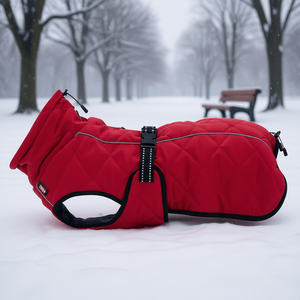 Manteau pour chien Minot Shelter, rouge, taille S, 4064 cm, vêtements pour animaux de compagnie - Product Image 3