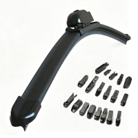 Balais d'essuie-glace de remplacement sans cadre, revêtement graphite, 12-30 pouces, compatibles BMW Séries 3/5, X3, X5 – Vente en gros UE et prise en charge OEM