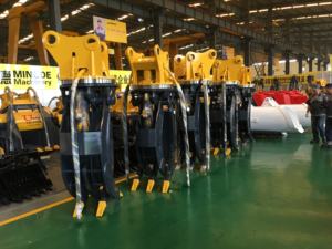 Hydraulische Graafmachine Roterende Grijper Roterende Steen & Hout Graafmachine Grijpen Met Promotie Prijs - Product Image 4