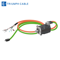 S200 6FX3802-7CN01 Cable dual de alimentación y codificador Servo Cable con conector Cable de comunicación de cable de control adecuado para Siemens