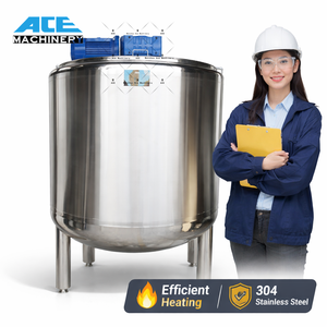 500L Stainless Steel Chocolate Melting Tank/Melting Pot/Chocolate Melter Stirring Function CE Certified - Product Image 2