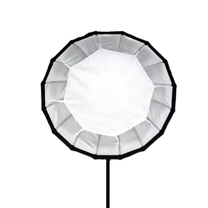 Softbox Parabólico Portátil de Nailon de 65cm/90cm con 16 Varillas, Sombrilla de Belleza Plegable Rápida para Uso en Estudio - Product Image 6
