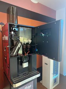 Distributeur automatique d'espresso commercial avec écran tactile 17 pouces, fonction de nettoyage automatique, paiement mobile par QR, distributeur de gobelets, café frais - Product Image 5