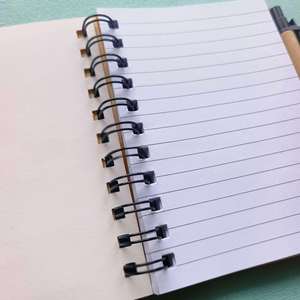 Ensemble cadeau personnalisé écologique pour la reconnaissance des employés avec un carnet spirale inspirant et des notes adhésives pour les infirmières et les enseignants - Product Image 3