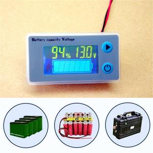 Indicateur de capacité de batterie universel LCD 10-100V pour voiture, au plomb-acide ou au lithium, voltmètre numérique, moniteur JS-C33 - Product Image 2