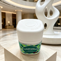 Statue géante en fibre de verre en forme de bouteille de complément alimentaire, modèle de produit de santé pour vitrine de centre commercial