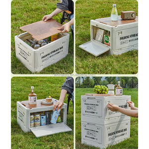 Caja de almacenamiento <span class=keywords><strong>plegable</strong></span> para maletero de <span class=keywords><strong>coche</strong></span> multifuncional, organizador para el hogar, suministros de plástico, OEM personalizable para maletero de <span class=keywords><strong>coche</strong></span> eficiente - Product Image 4