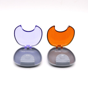 Caja de almacenamiento para retenedores de ortodoncia, estuche portátil para aparatos dentales, alineadores, dentaduras postizas, uso para adultos - Product Image 1