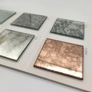 2023 nouveau Style haute qualité Offre Spéciale prix usine verre miroir Antique coloré pour la décoration du lavabo salle de bains