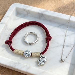 Pulsera de Caballo de Plata de Ley 999, Estilo Chino, Amuleto de la Suerte, Regalo Unisex - Product Image 2