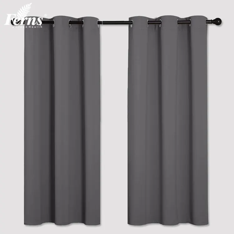 Blackout Curtains for Bedroom Thermal Insulated Drapes for Living Room Grommet Window Curtains 72 Inch Length 2 Panels