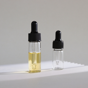 Mẫu Mỹ Phẩm Bao Bì Mini Hổ Phách Thủy Tinh Tinh Dầu <span class=keywords><strong>Dropper</strong></span> Chai Với Màu Đen Nhựa <span class=keywords><strong>Dropper</strong></span> Cap PP Cổ Áo 1Ml 2Ml 3Ml 5Ml - Product Image 3