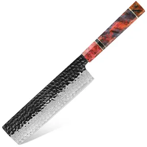 XITUO-cuchillo de Chef de cocina de acero inoxidable de alto carbono, 67 capas, Damasco, estabilizado, mango de madera, forjado, Original, VG10