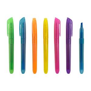 Fabricación Resaltadores Pluma fluorescente Colores surtidos Resaltador de secado rápido Marcador Biblia Diario Resaltadores de colores - Product Image 1