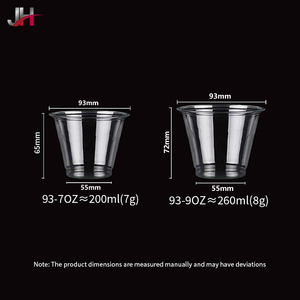 Vasos de Plástico PET para Postres, Helados, Pasteles, Mousse y Smoothies, con Logotipo Personalizado al por Mayor, 7 oz y 9 oz, Vasos para Conos de Nieve - Product Image 5
