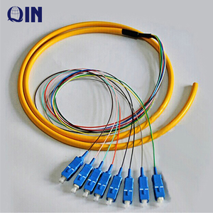 Fiber Optique à <span class=keywords><strong>12</strong></span> Noyaux MTP/MPO à SC Monomode Patch cordon court longueur utilisée à l'intérieur du module boîte - Product Image 2