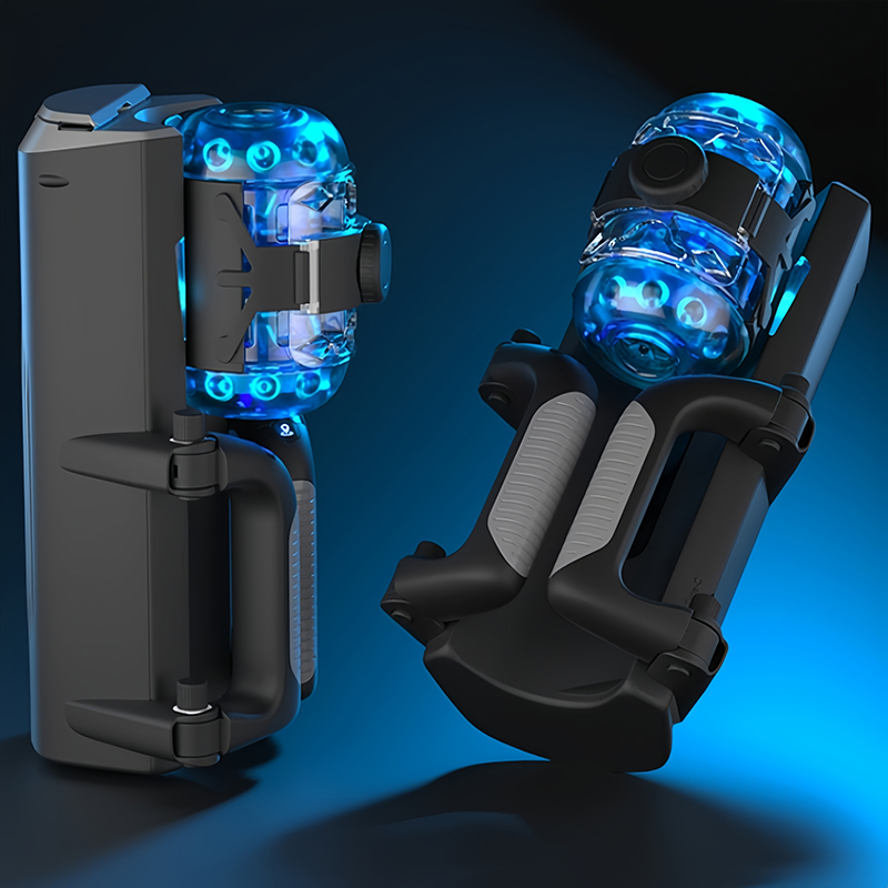 Black with Blue Sleeve