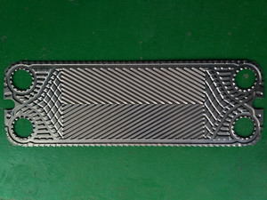 Plaque et joint de refroidisseur d'eau douce central M6MX de type diagonal et à flux croisé en EPDM/NBR/HNBR/VitonA/VitonG pour échangeur de chaleur - Product Image 3