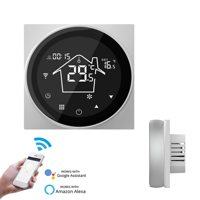 Smart Phone Control Thermostat Wifi for Electric Baseboard Heater and Underfloor Heating System