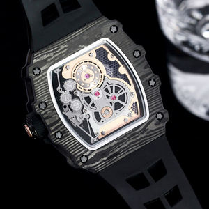 Reloj de Lujo RM 21-02 Skeleton Tourbillon, Caja de Titanio y Carbono, Cuarzo, Estética Mecánica Futurista, Material Innovador - Product Image 5