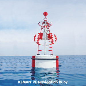 Bouée de navigation flottante en polyéthylène de 540 mm de diamètre, marque KEMAN, économique et très durable, pour le marquage de canaux à long terme - Product Image 2
