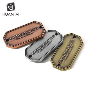 Các Tấm Kim Loại Màu Bạc Cổ Xưa Biểu Tượng Dập Nổi Tùy Chỉnh Để Khắc - Product Image 4