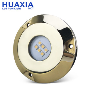 <span class=keywords><strong>Ampoule</strong></span> LED RGB Huaxia nouvelle génération IP68 anti-rouille 60W 12W <span class=keywords><strong>300W</strong></span>, corps en acier inoxydable, lumière subaquatique pour <span class=keywords><strong>piscine</strong></span>, étang, résistante à l'eau - Product Image 3