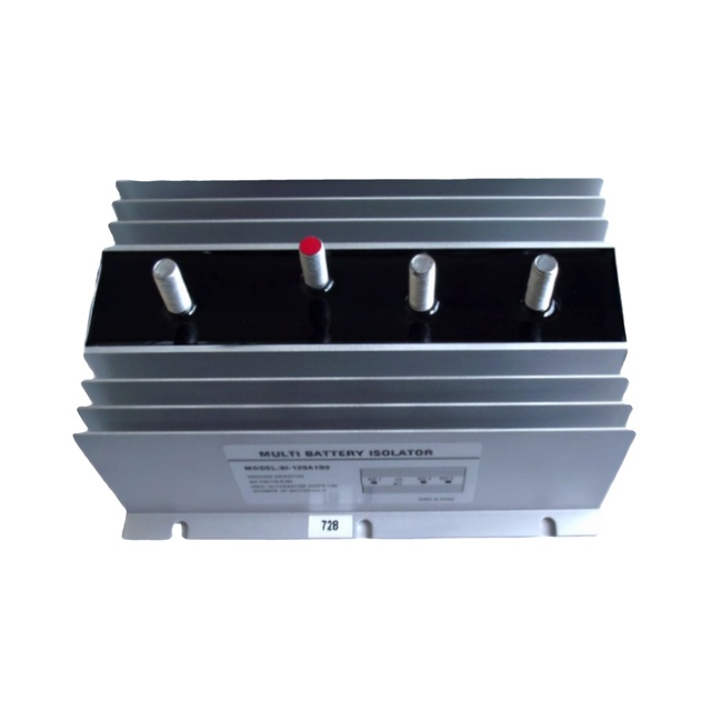 CLIPOL 120A 12V-50V Marine Multi Battery Isolator Battery Charger Diode Separator Dual Battery Isolator