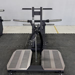 Machine à Squat à Charge Libre Professionnelle Rhino Heavy Duty pour Entraînement de Force des Jambes et des Fessiers en Salle de Sport - Product Image 3