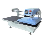 Pneumatische Doppelstation-Heißpressmaschine OEM ODM Direktvertrieb Sublimations-Transferausrüstung für T-Shirt-Druck