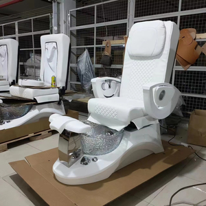 Sillón de Pedicura de Lujo Personalizado, Color Rosa, con Masaje, para Salón de Uñas - Product Image 1