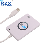 Lecteur de cartes intelligentes NFC, distance de lecture de 2 m, 13,56 MHz, lecteur de cartes RFID USB Android