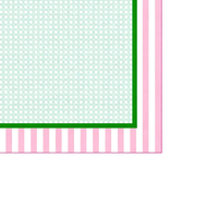 Nouveau Tapis de Jeu de Mahjong à Carreaux Rayés Style Preppy 31,5 pouces 2026 – Tapis de Table Antidérapant pour Soirées Jeux