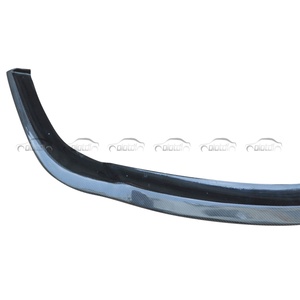 Carbon Fiber Front Bumper Lip Chin Spoiler Side Winglet <b>Splitter</b> for Mercedes Benz R230 SL 2003-2005 - Product Image 5