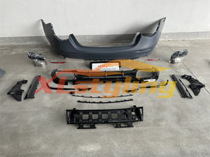 Kit de carrosserie de mise à niveau XLstyling Facelift pour <span class=keywords><strong>Mercedes</strong></span> Benz W223 2021 + S63 Bodykit noir brillant pour pare-chocs de voiture normal W223 - Product Image 5