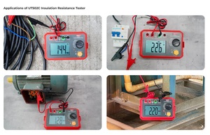 Medidor de Resistencia de Aislamiento UNI-T UT501C UT502C, Ohmímetro Profesional de 1000V 2500V, Voltímetro Digital - Product Image 6