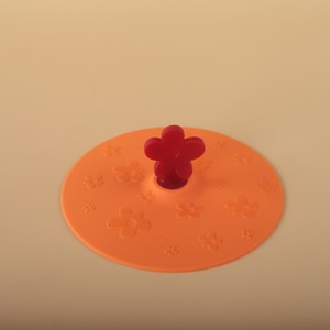 Tapa de Silicona Redonda con Diseño Floral, Universal para Tazas de Boca Ancha, Atractiva, Antipolvo, de Grado Alimenticio, para Cocina - Product Image 5