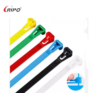 สายรัดไนลอนเกรดสำหรับการเดินสายไฟแบบซิปทนทานต่อน้ำเค็ม - Product Image 5