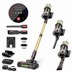 PV22 Cordless Stick <b>Vacuum</b> Cleaner 30kPa Strong Suction 2-in-1 <b>Handheld</b> for Home & Car - Product Image 1