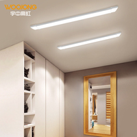 Lampes à barre LED 36w 1200mm IP20 à haut lumen, éclairage de bureau, tube et bande LED, éclairage suspendu carré